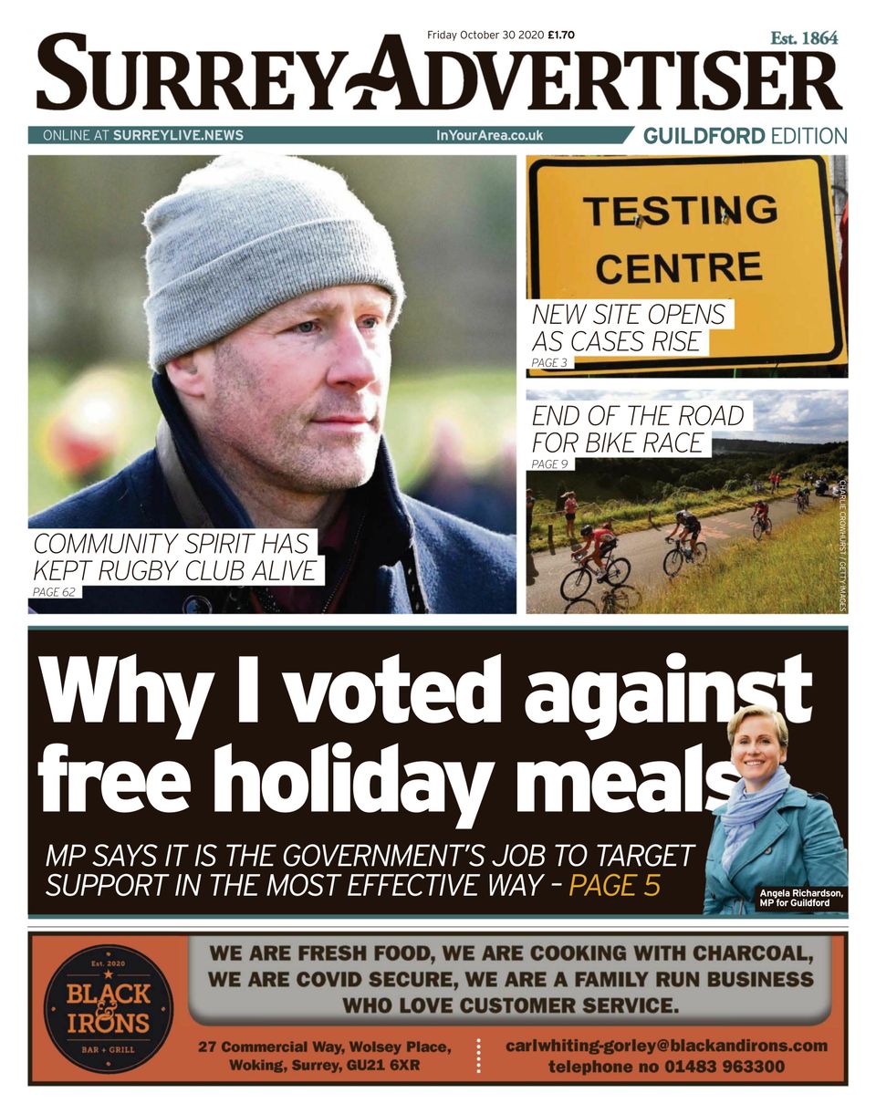 Surrey Advertiser-October 30, 2020 Newspaper - Get Your Digital ...