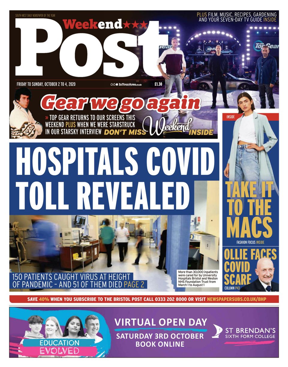 Bristol PostOctober 2, 2020 Newspaper Get your Digital Subscription
