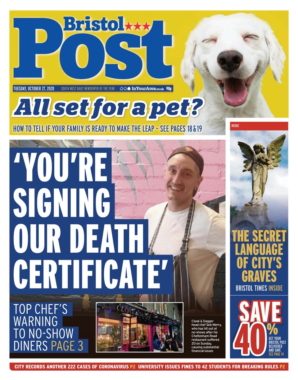 Bristol PostOctober 27, 2020 Newspaper Get your Digital Subscription
