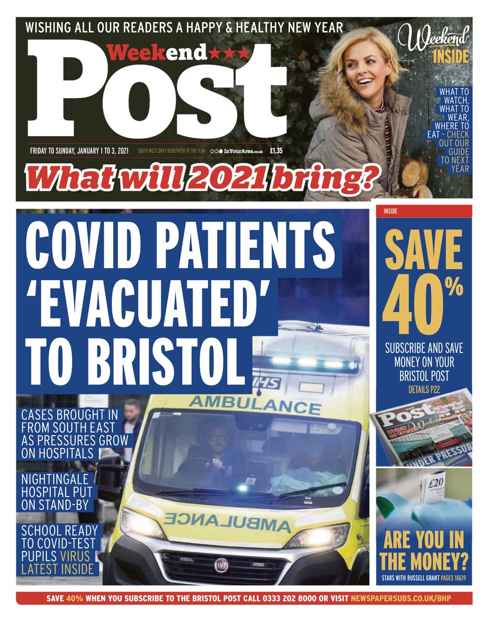 Bristol PostJanuary 01, 2021 Newspaper Get your Digital Subscription