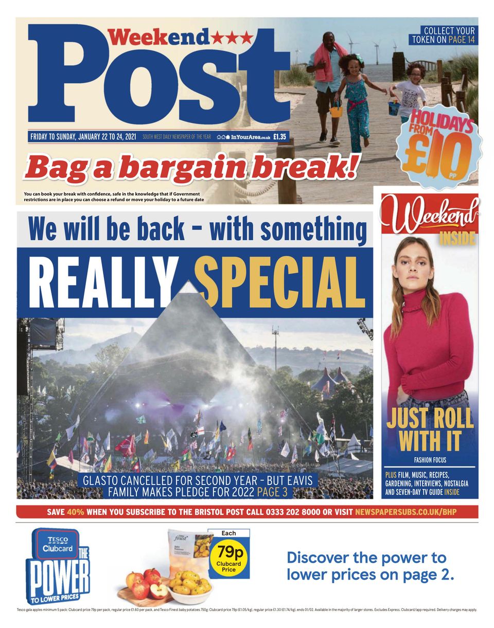 Bristol PostJanuary 22, 2021 Newspaper Get your Digital Subscription
