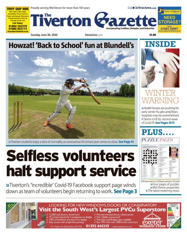 The Tiverton Gazette