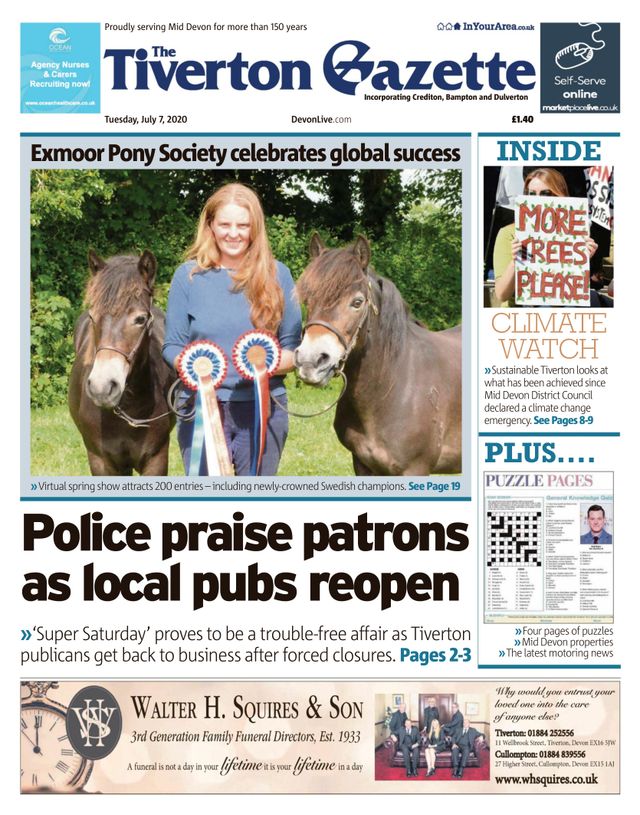 The Tiverton Gazette