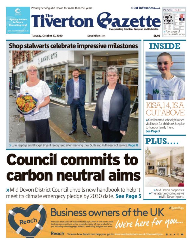 The Tiverton Gazette