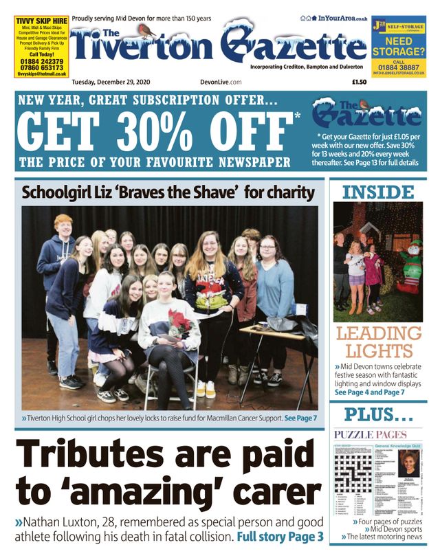 The Tiverton Gazette