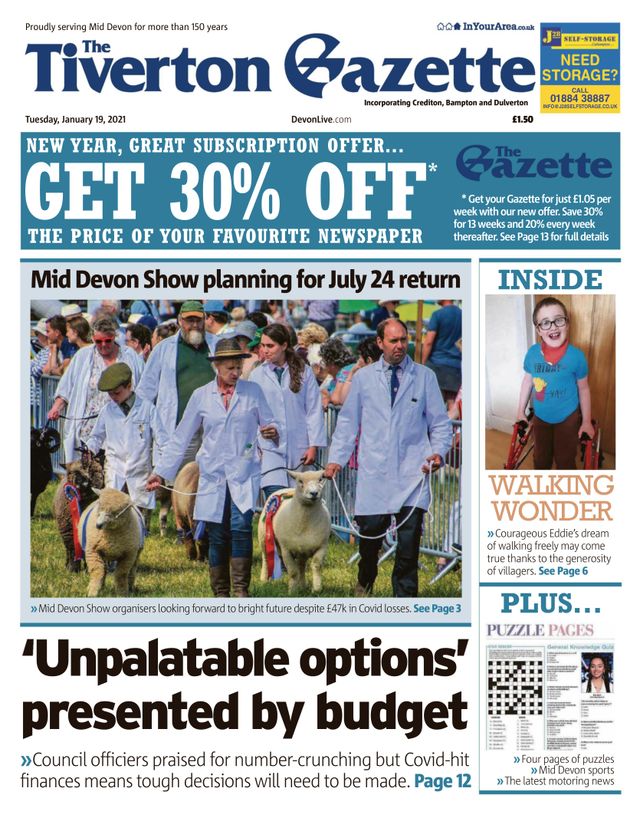 The Tiverton Gazette