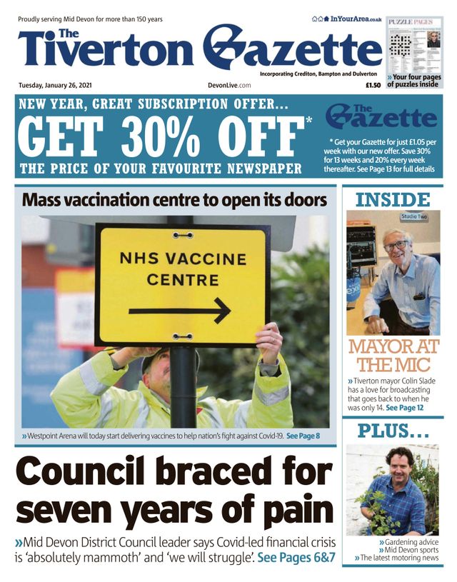 The Tiverton Gazette