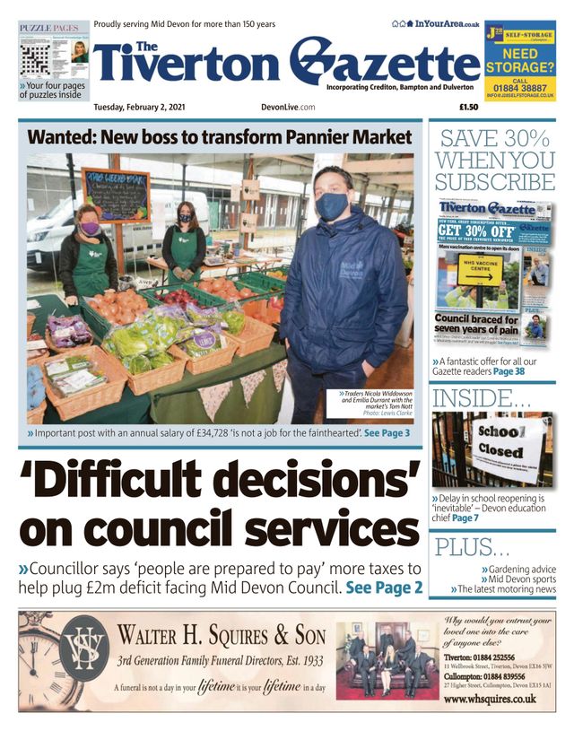 The Tiverton Gazette