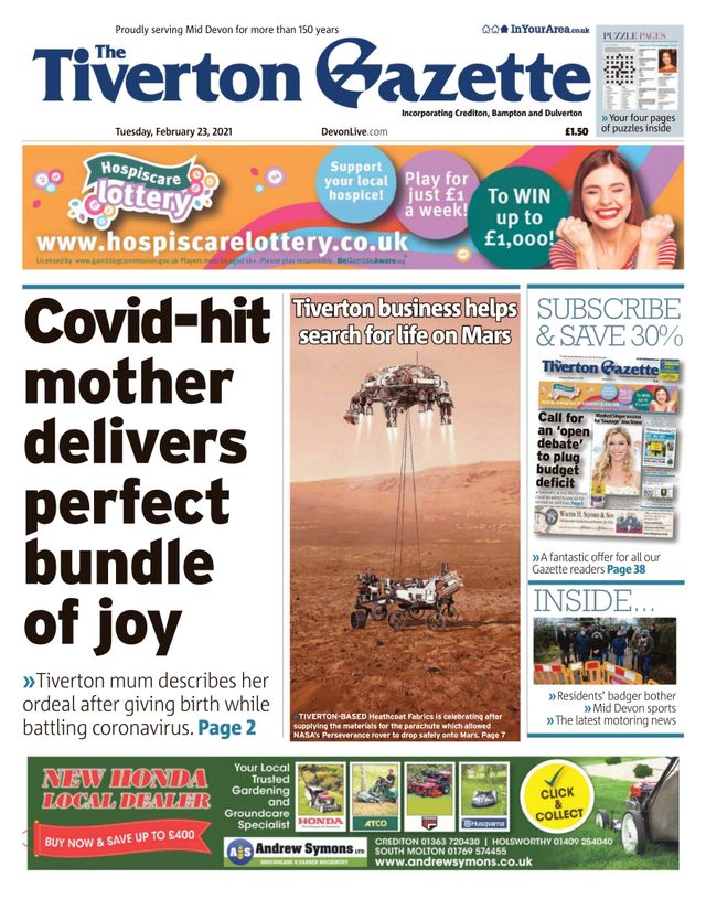 The Tiverton Gazette