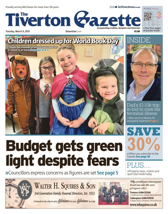 The Tiverton Gazette