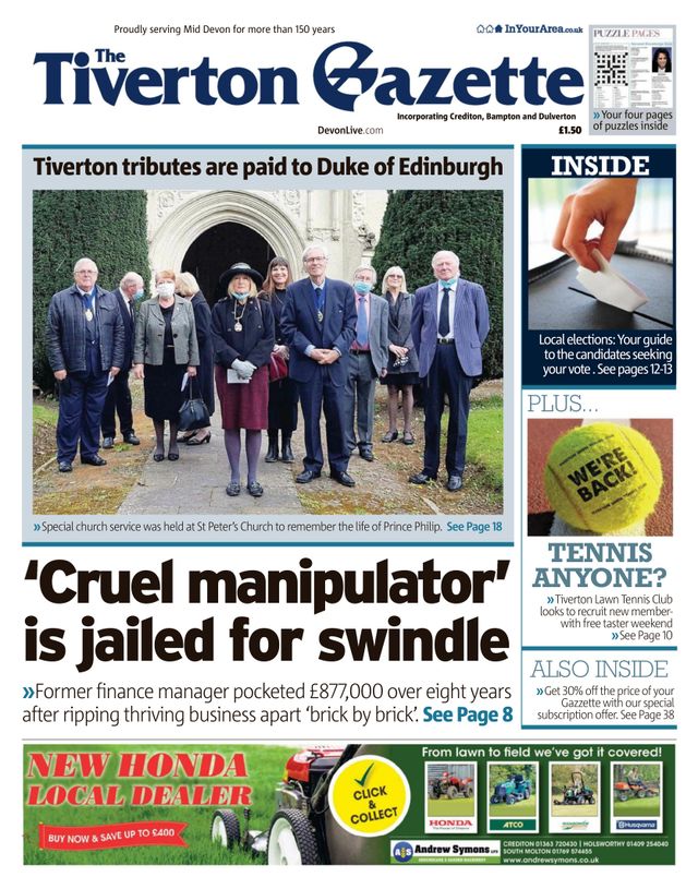The Tiverton Gazette