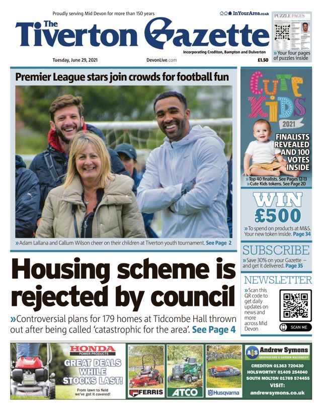 The Tiverton Gazette