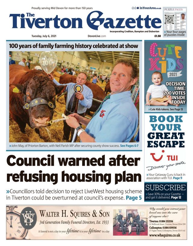 The Tiverton Gazette