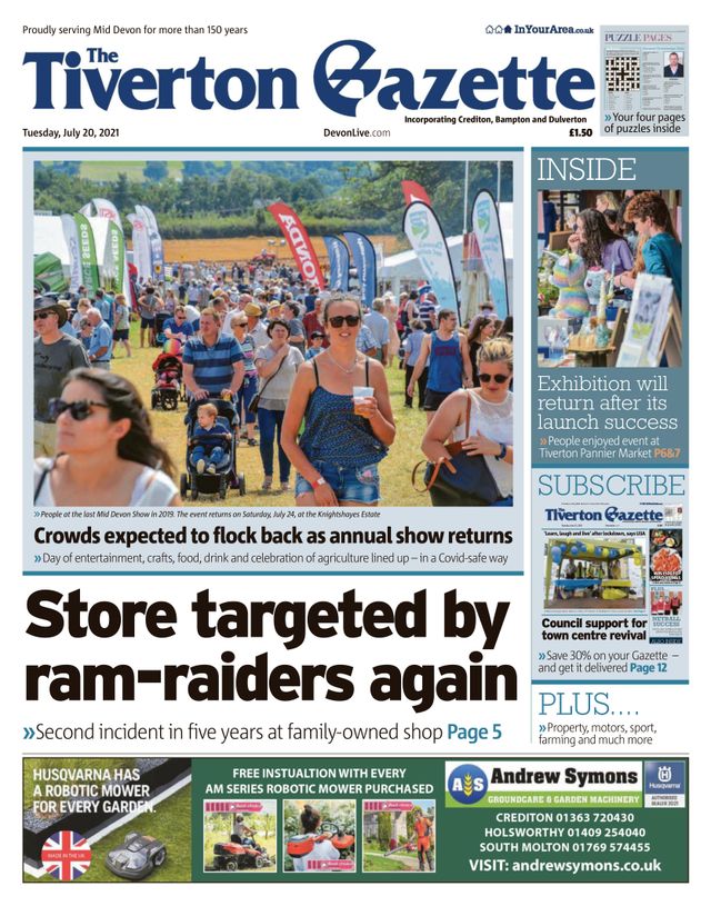 The Tiverton Gazette