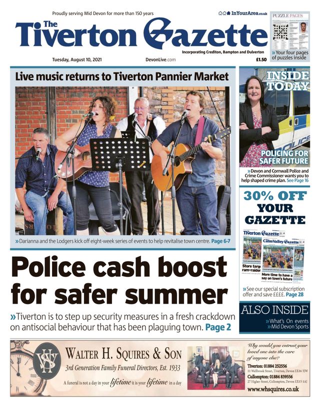 The Tiverton Gazette