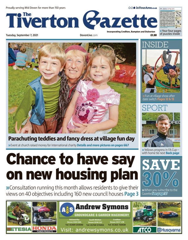 The Tiverton Gazette