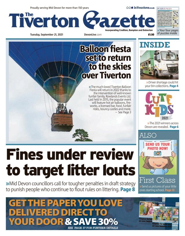 The Tiverton Gazette