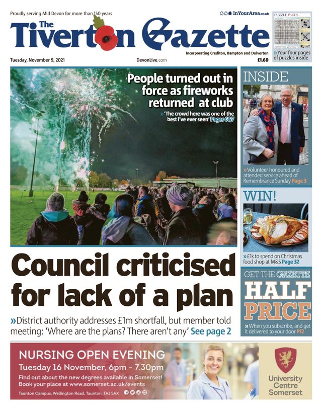 The Tiverton Gazette