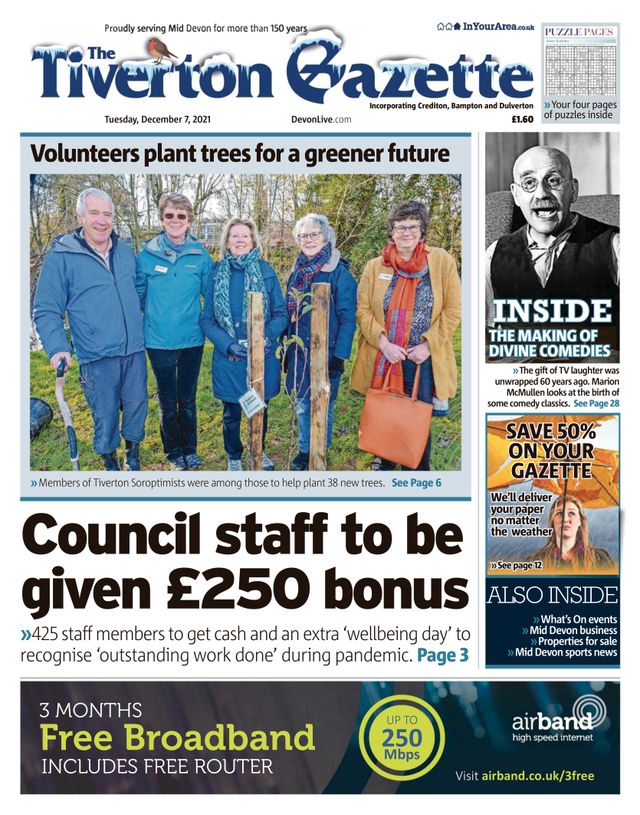 The Tiverton Gazette