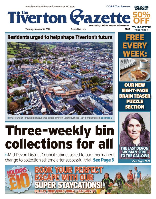 The Tiverton Gazette