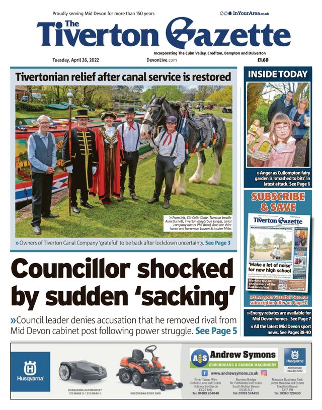 The Tiverton Gazette