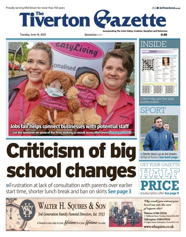 The Tiverton Gazette