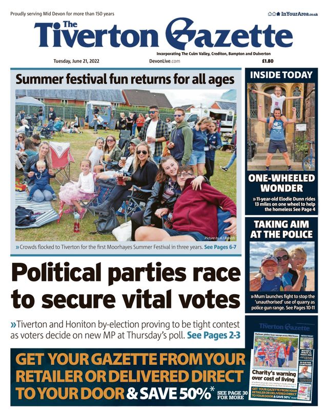 The Tiverton Gazette