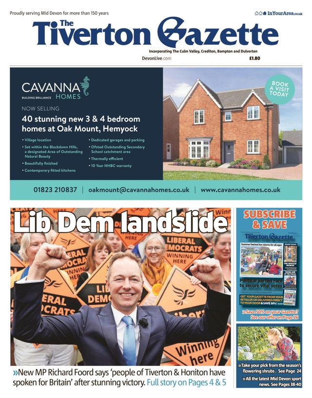The Tiverton Gazette