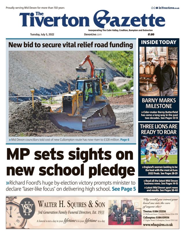 The Tiverton Gazette