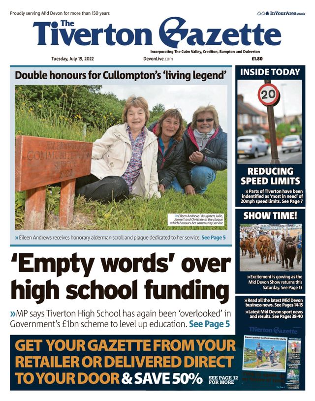 The Tiverton Gazette