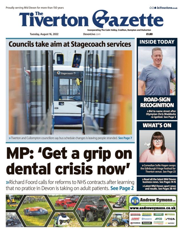 The Tiverton Gazette