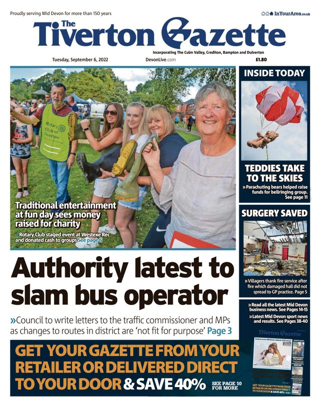 The Tiverton Gazette