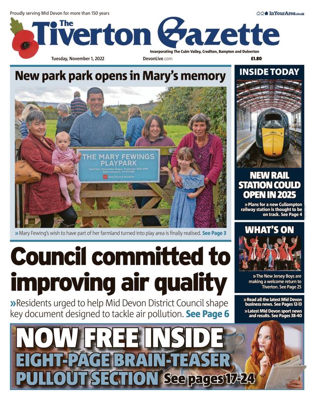 The Tiverton Gazette