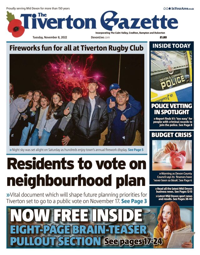 The Tiverton Gazette