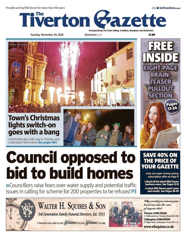 The Tiverton Gazette