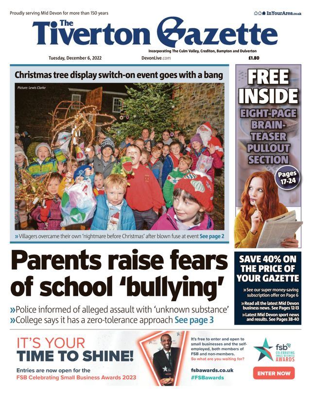 The Tiverton Gazette