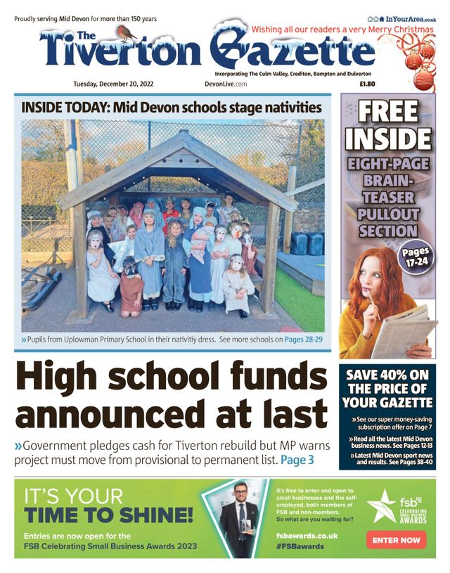 The Tiverton Gazette