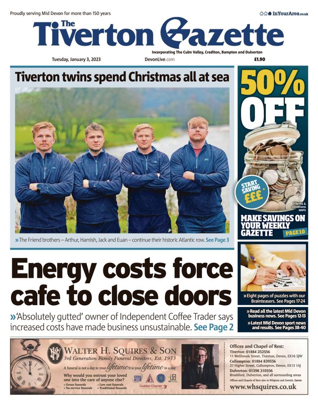 The Tiverton Gazette