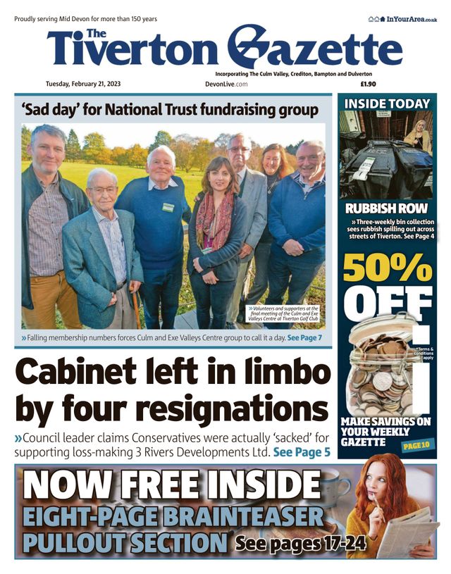 The Tiverton Gazette