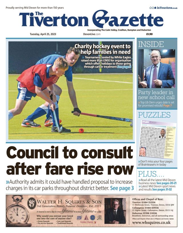 The Tiverton Gazette