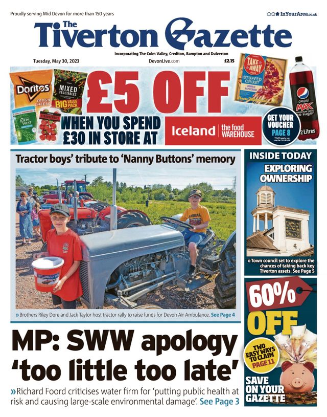 The Tiverton Gazette