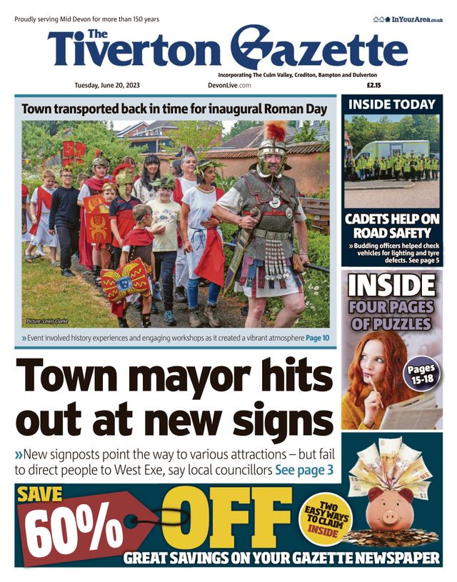 The Tiverton Gazette