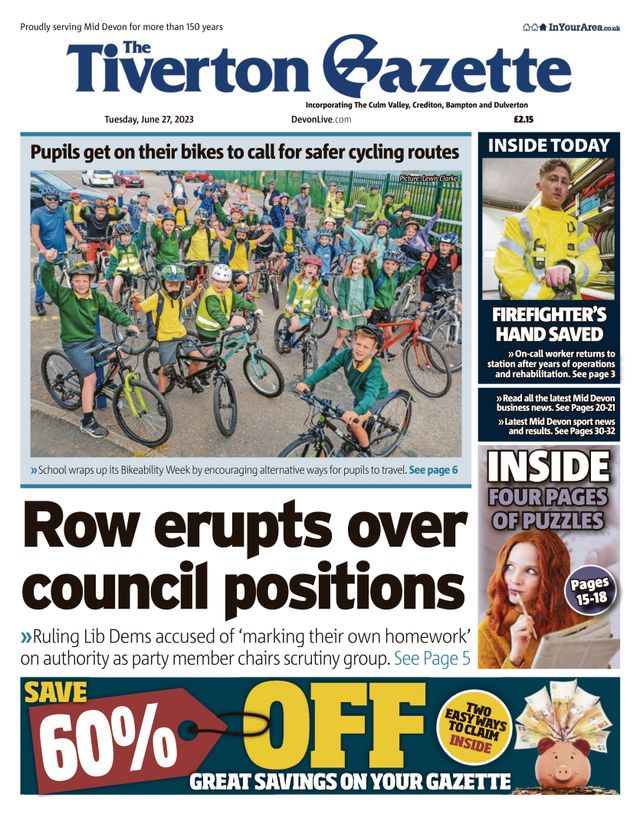 The Tiverton Gazette