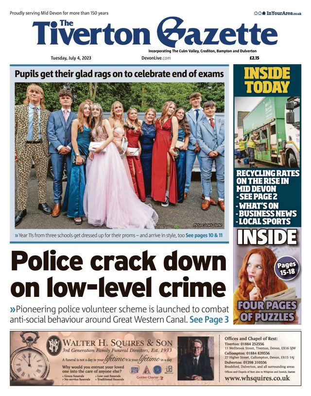 The Tiverton Gazette