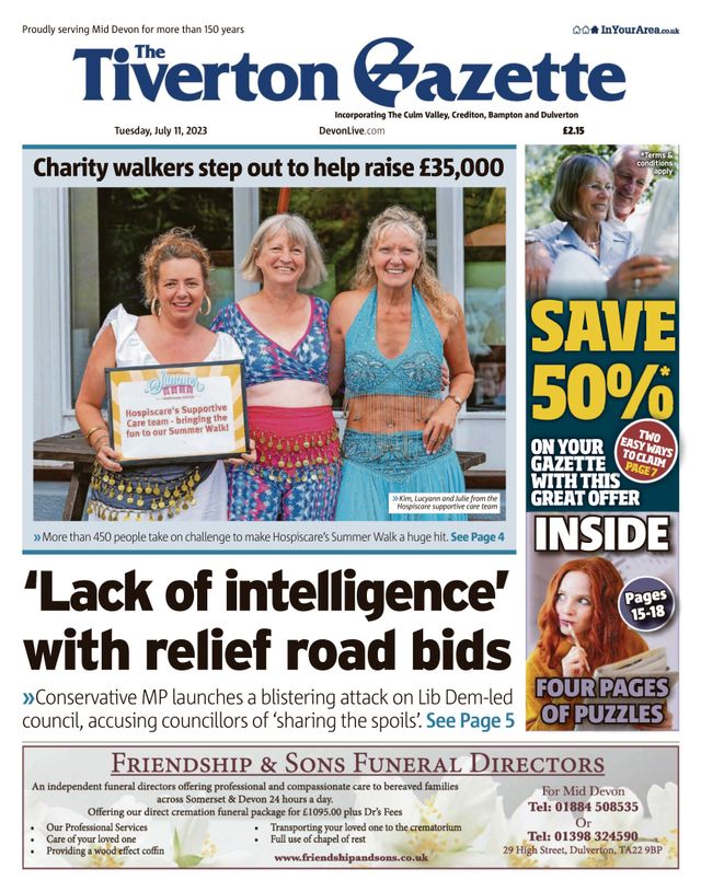 The Tiverton Gazette