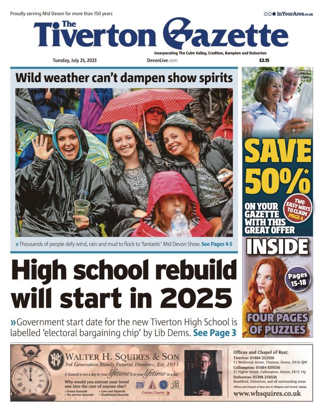 The Tiverton Gazette