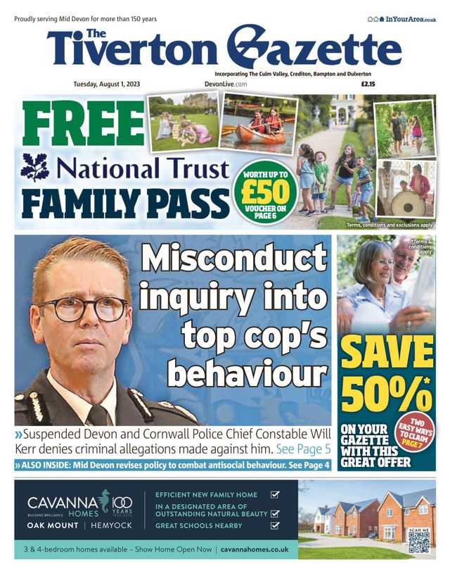 The Tiverton Gazette
