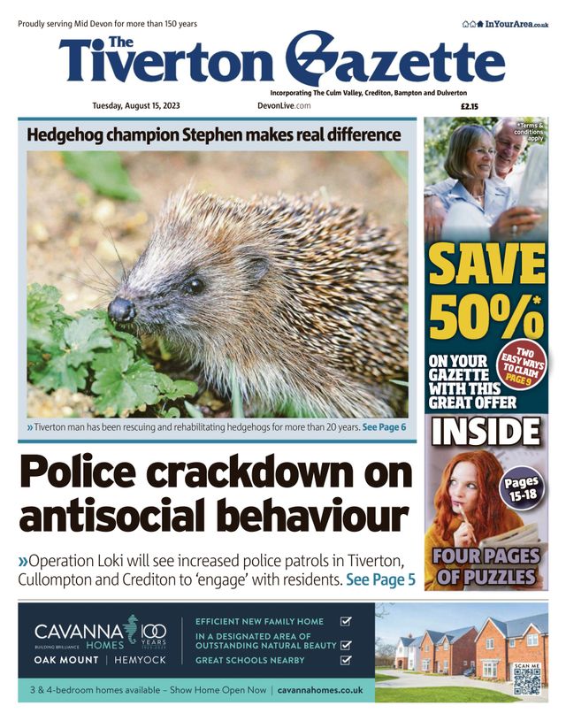 The Tiverton Gazette