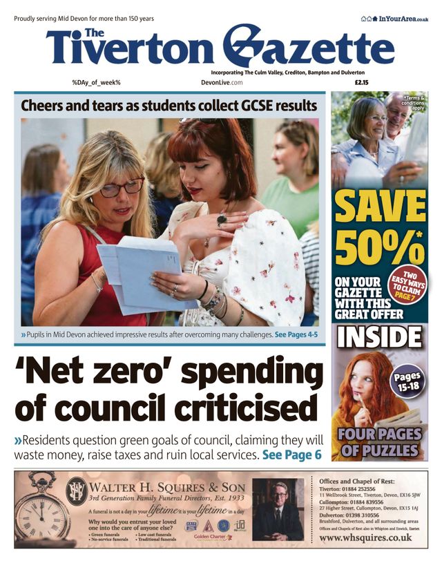 The Tiverton Gazette