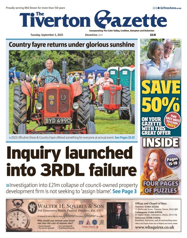 The Tiverton Gazette